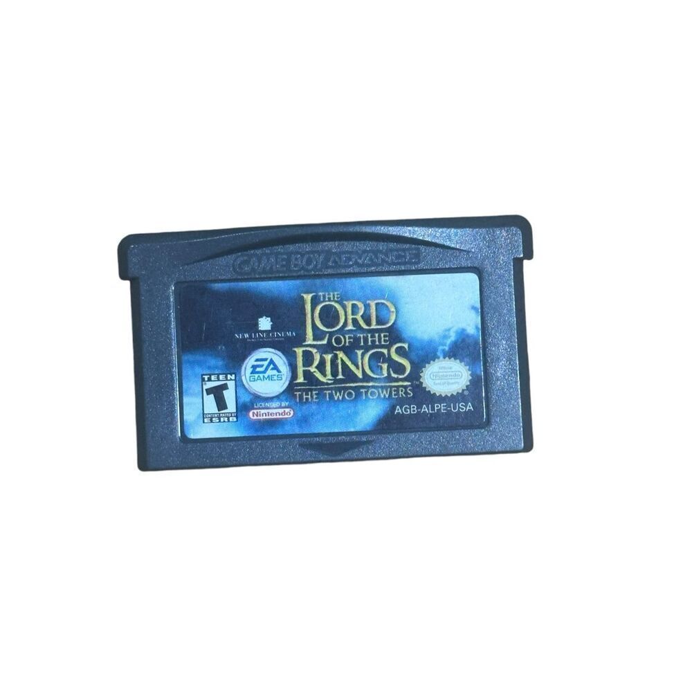 THE LORD OF THE RINGS: THE TWO TOWERS GAMEBOY ADVANCE (CARTRIDGE ONLY, TESTED)